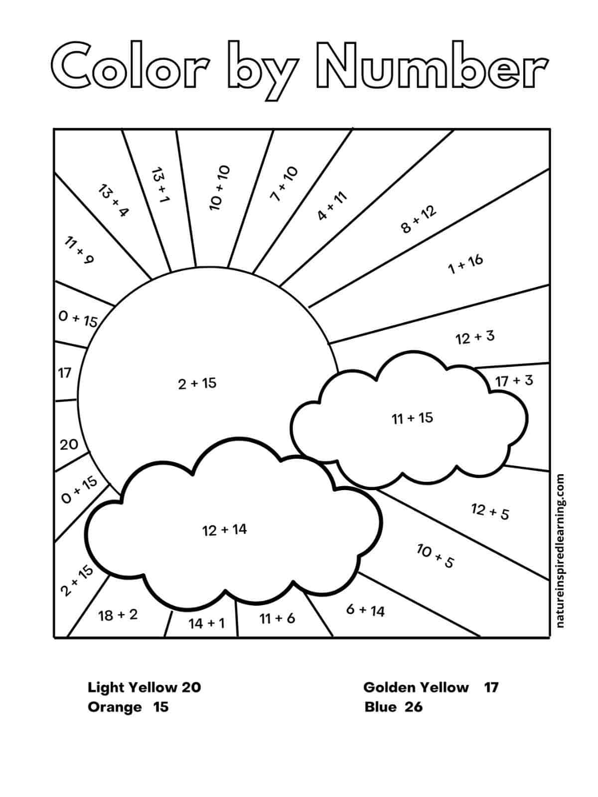 2nd Grade Math Worksheets Printable Coloring