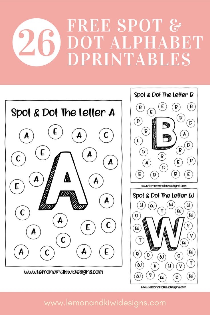 Free Printable Abc Dot To Dot Worksheets