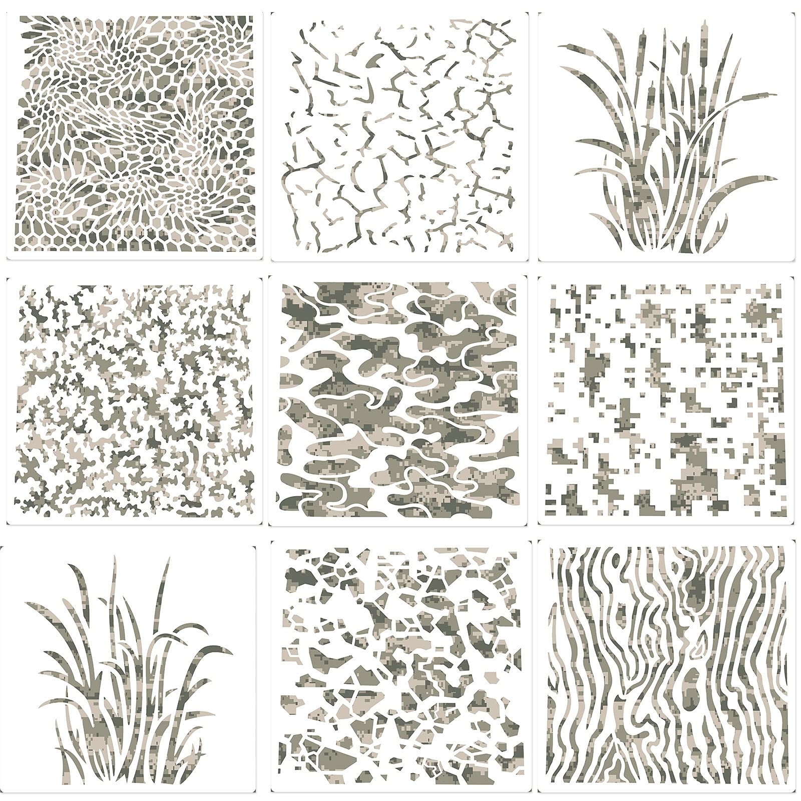 Printable Camo Template