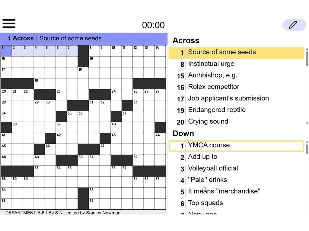 Arkadium s Daily Crossword Live Free Online Crossword