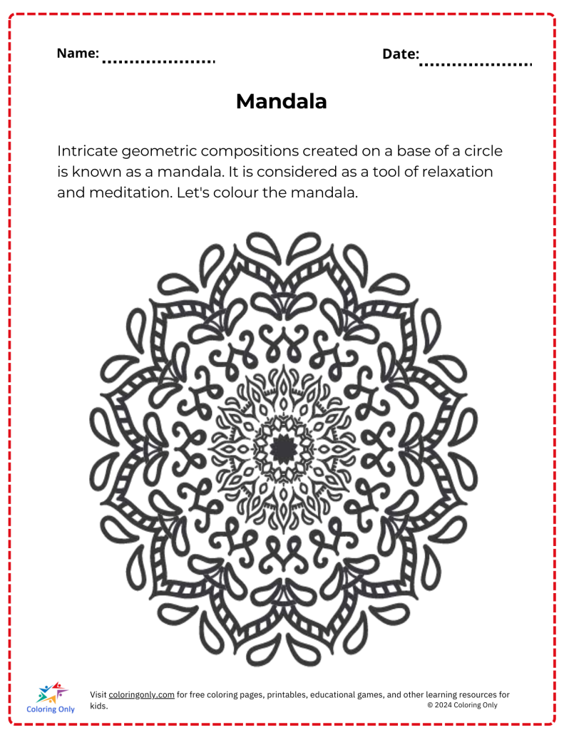 Fun Art Printable Worksheets