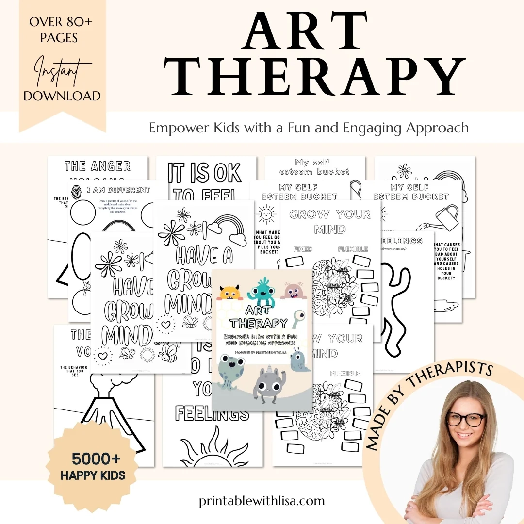 Art Therapy Printable Worksheets For Adults