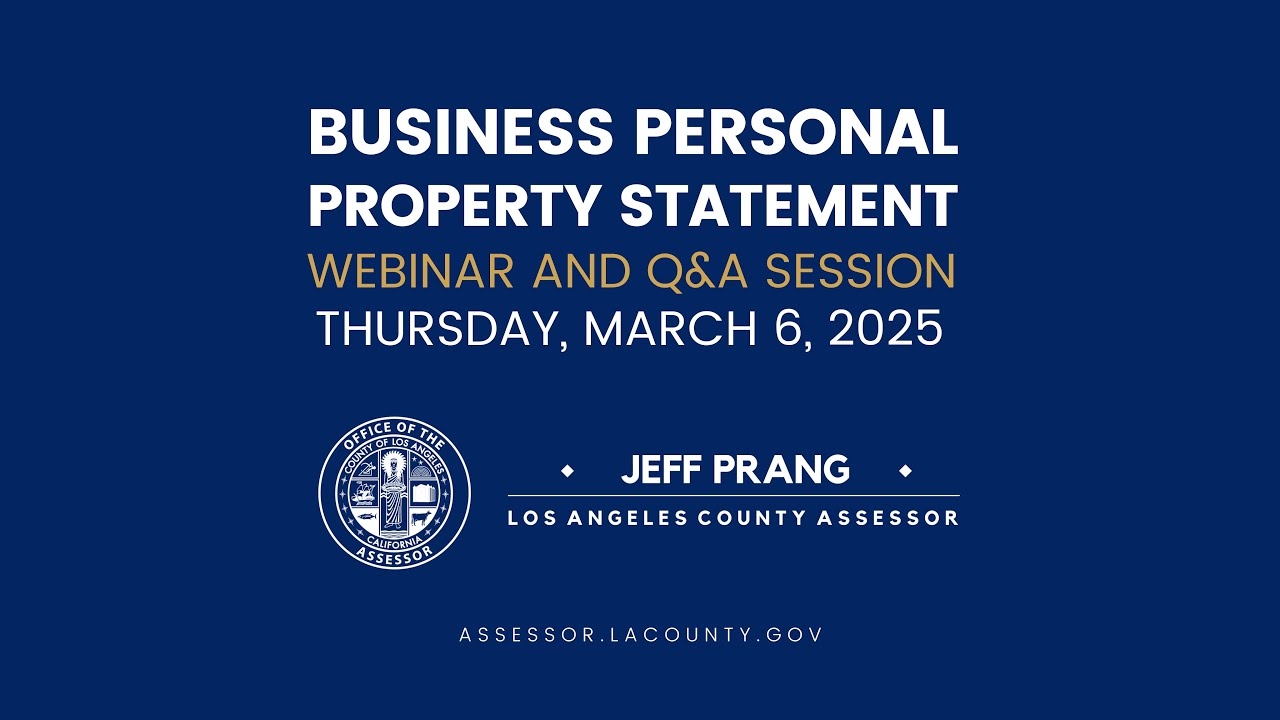 Assessor Business Statement Filing