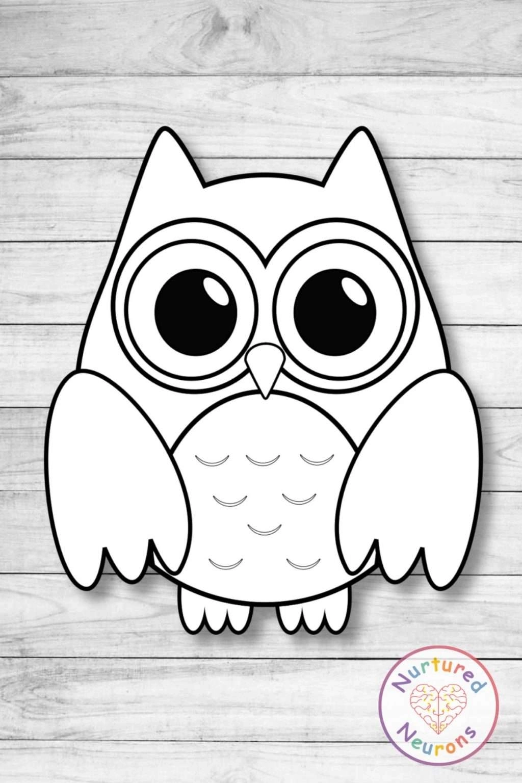 Printable Owl Template
