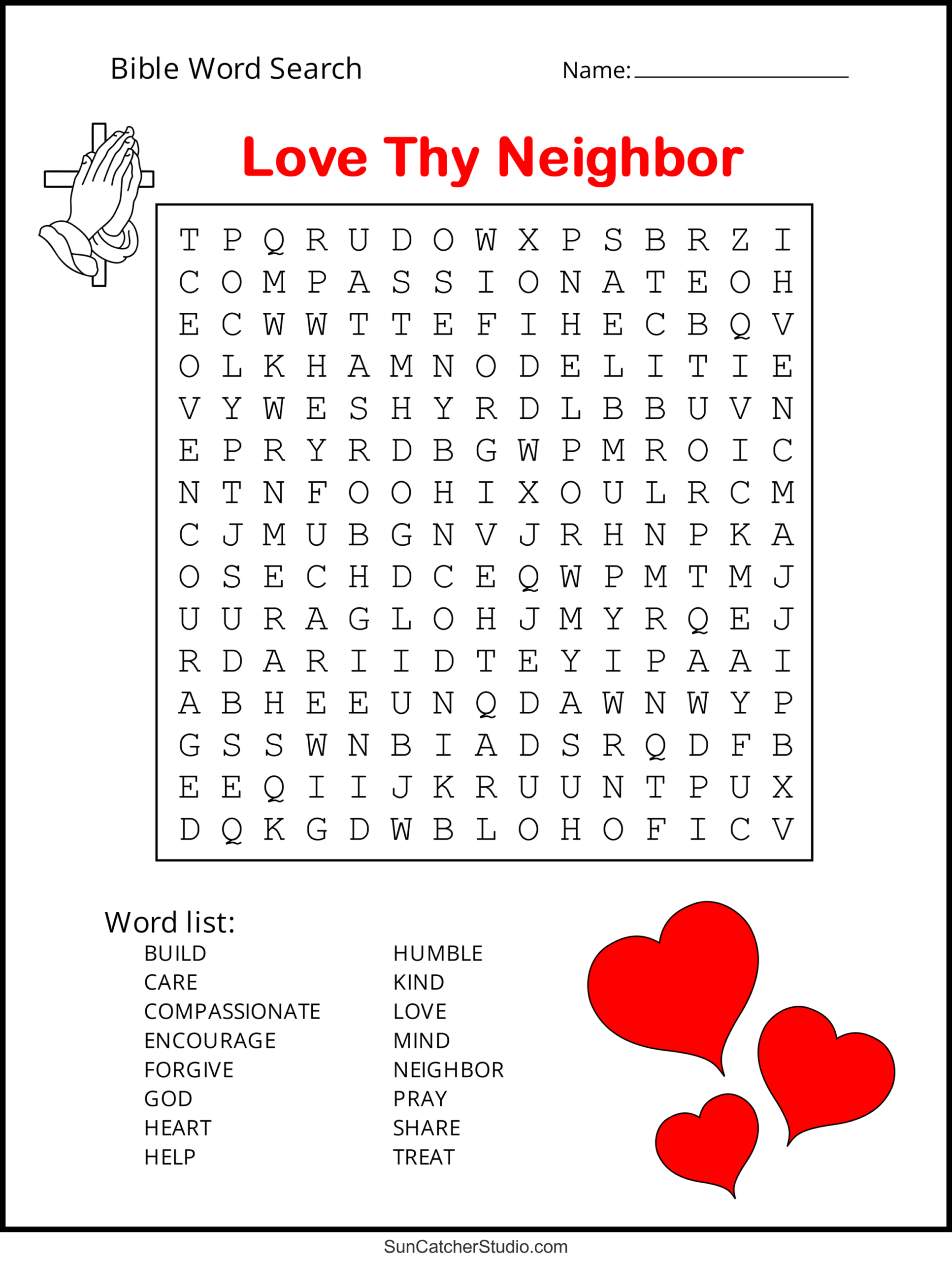 Free Religious Puzzles Printable