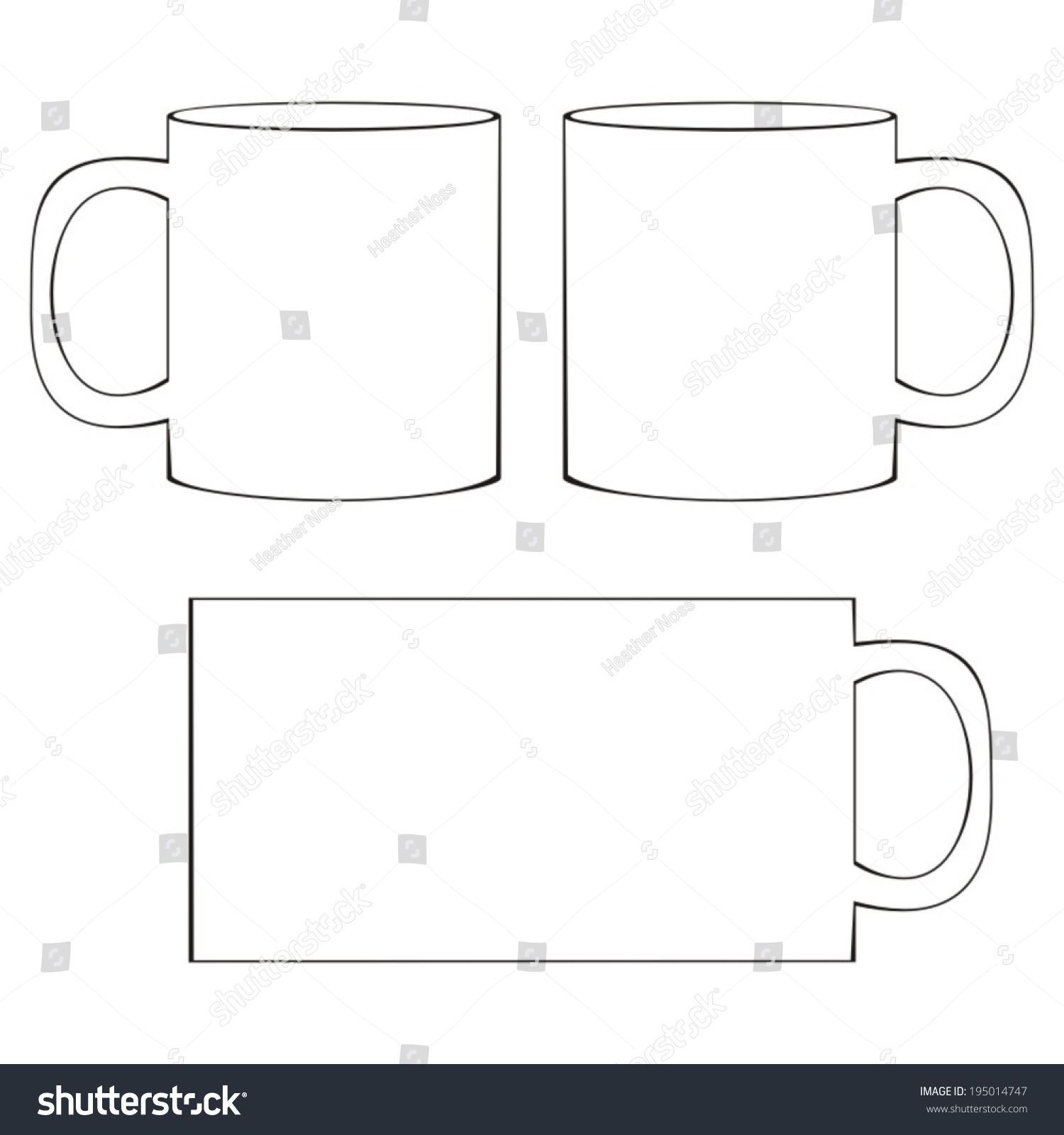 Printable Coffee Cup Template