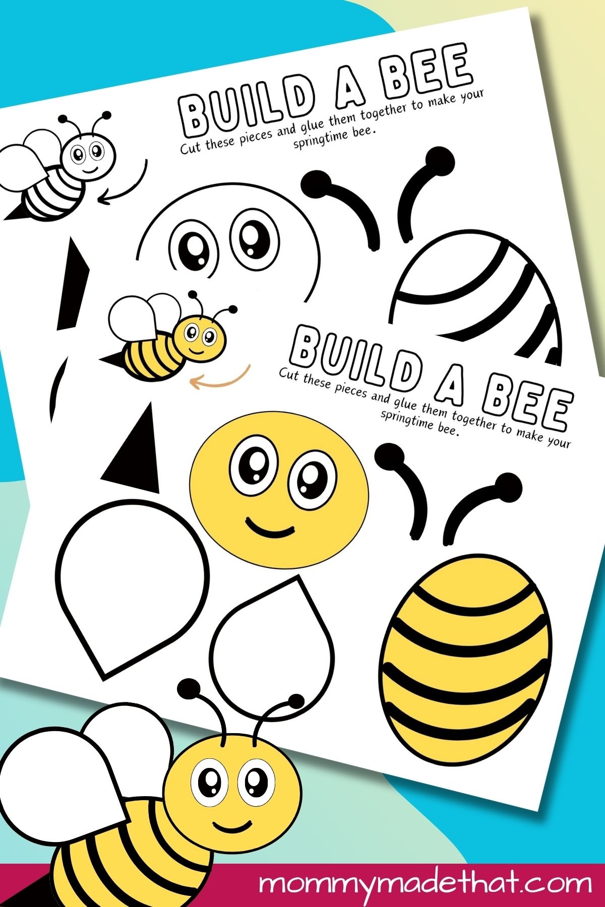 Printable Bee Template