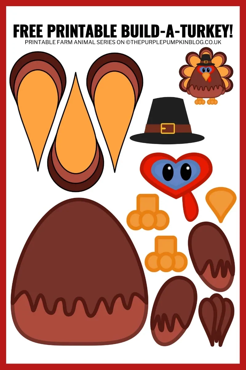 Free Turkey Templates Printables