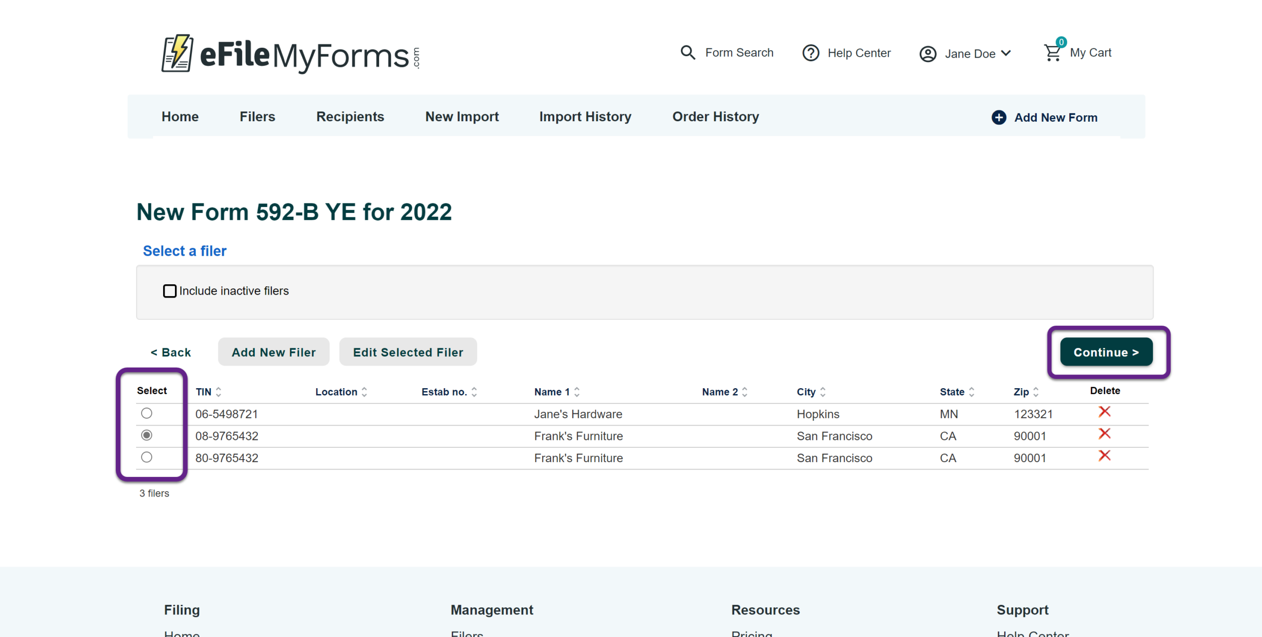 Form 592 B Instructions