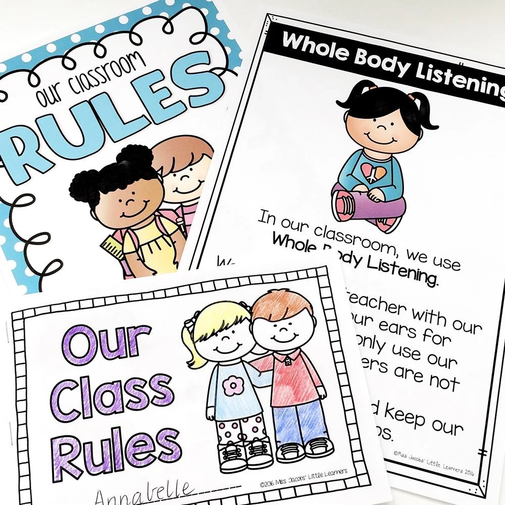 Free Printable Classroom Rules For Preschool