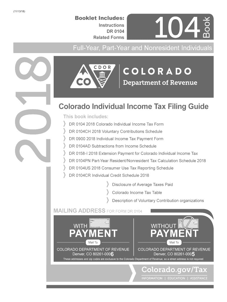 State Of Colorado Forms And Instructions