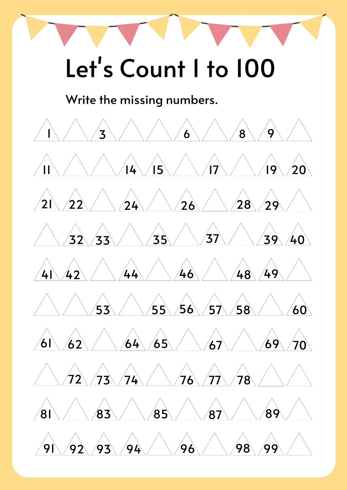 Kindergarten Math Worksheets Free Printables