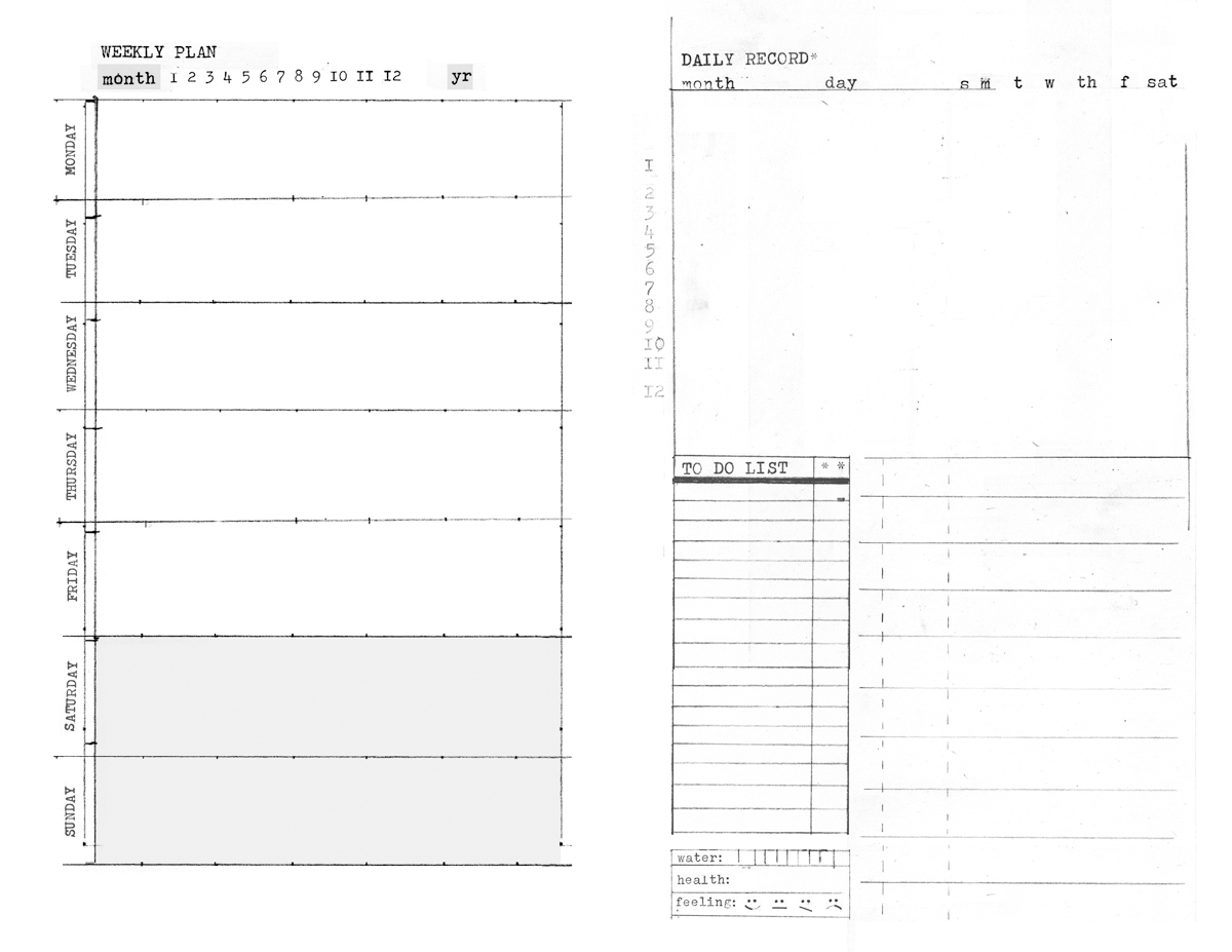 Day Week Month 5 5 X 8 5 Templates Amanda Hawkins Ahhh 