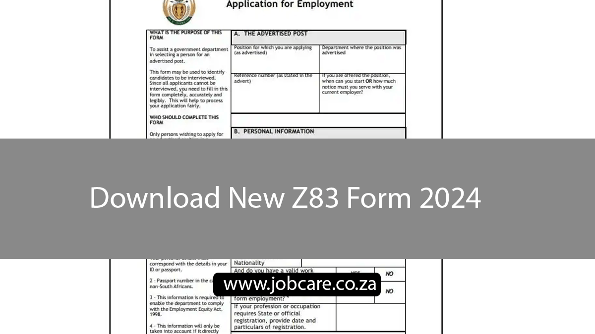 Z83 Form Pdf Printable 2025