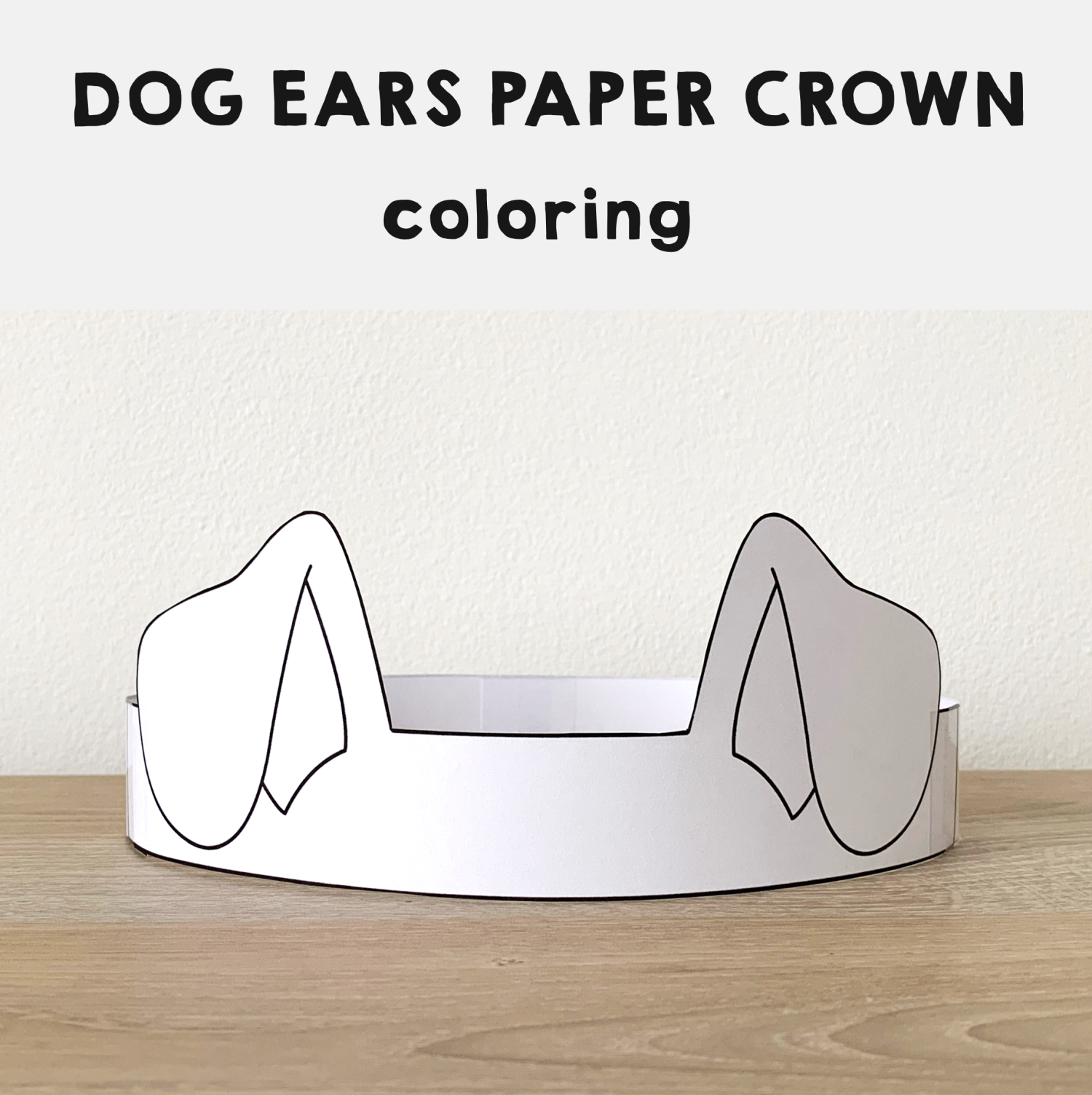 Ears Template Dalmatian Dog Ears Headband PESENAR Halloween 