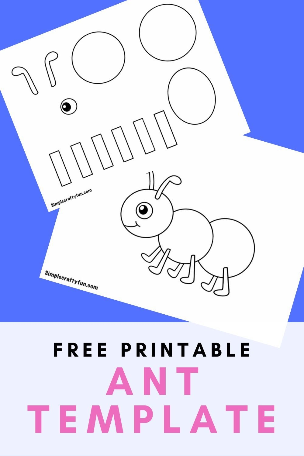 Ant Template Printable