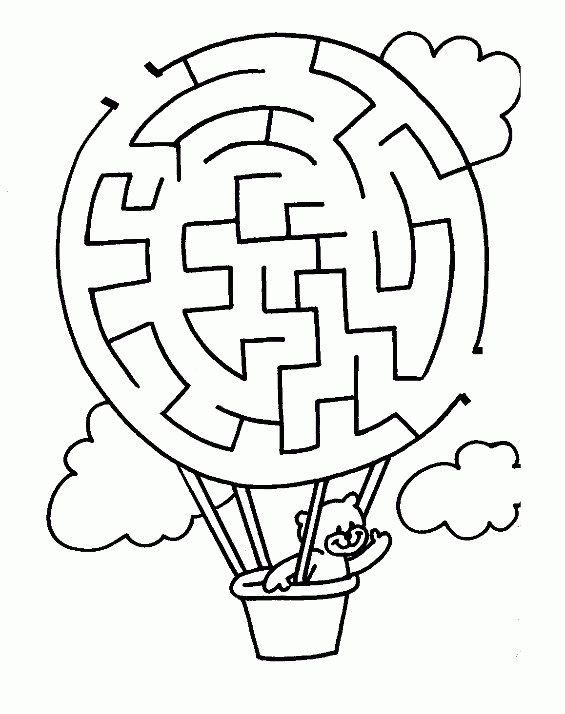 Free Printable Kids Mazes And Puzzles