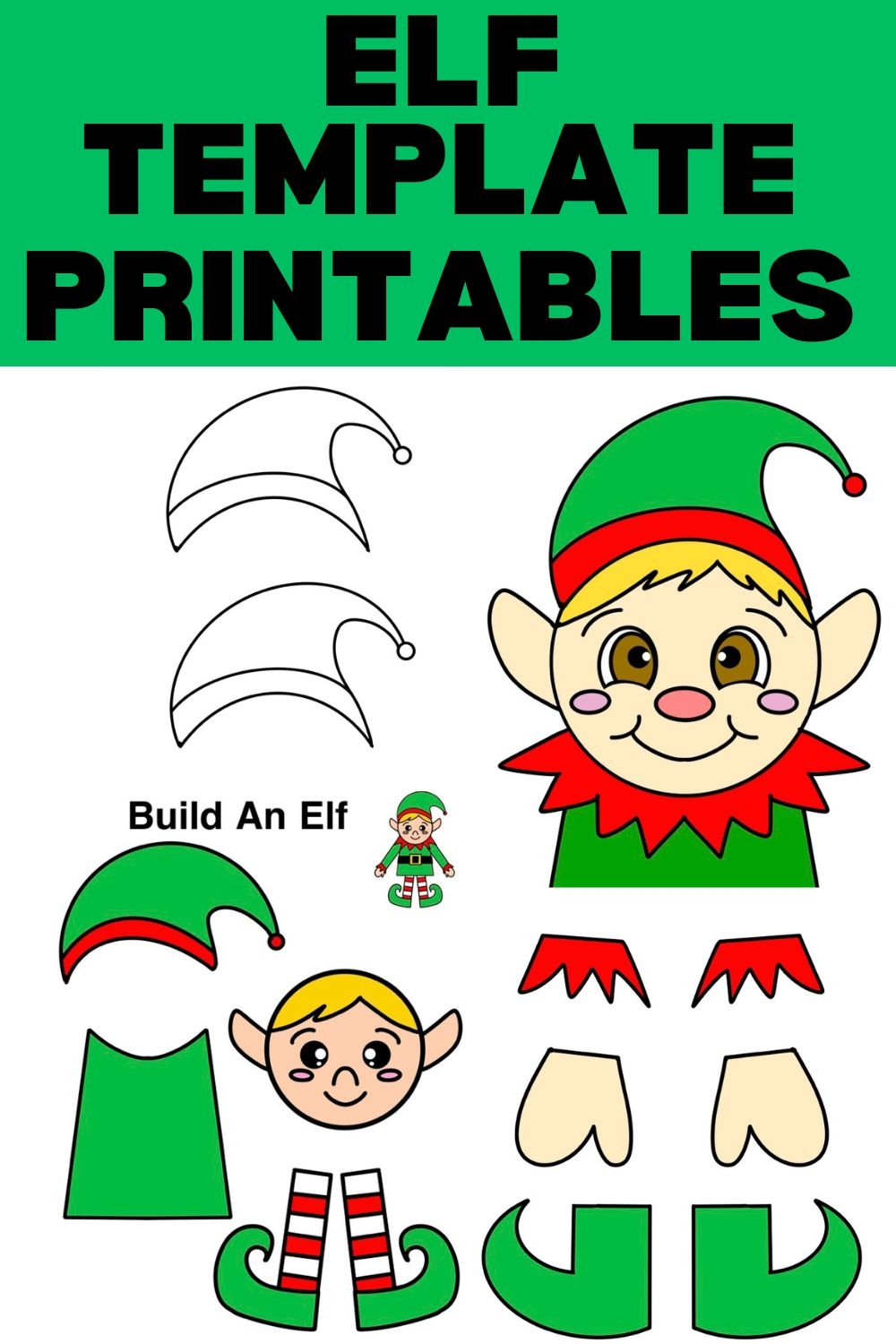 Free Elf Template Printable Pdf