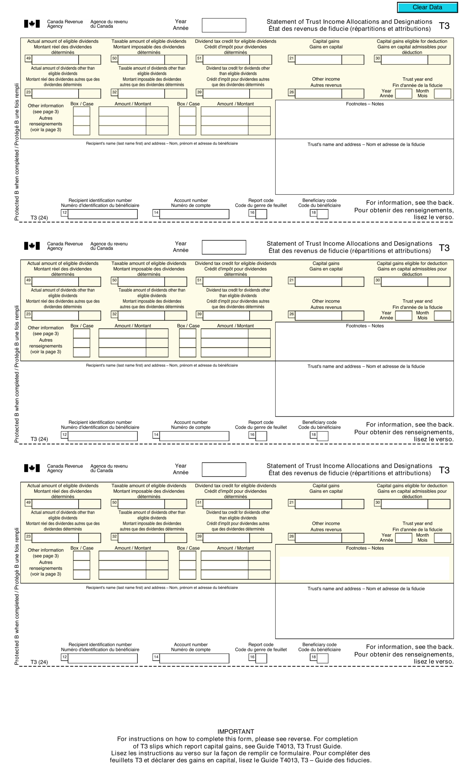 Fill Form T5008 Online Edit Canadian Forms 2024 2025