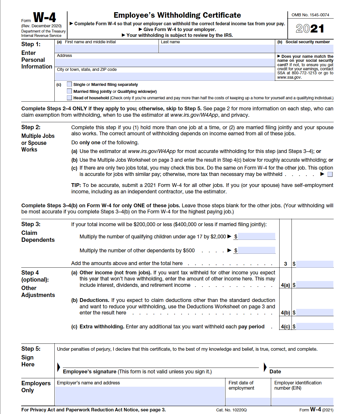 Free Printable W9 Form