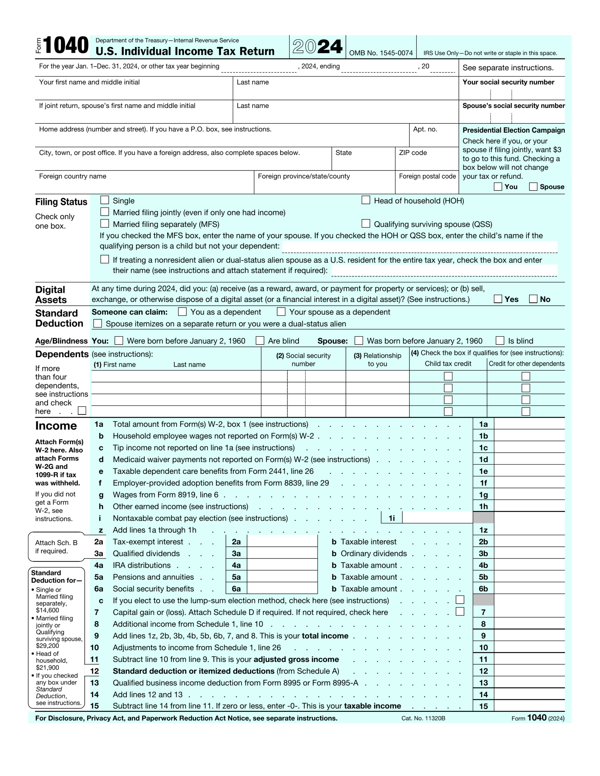 Irs Form 8962 Printable 2024