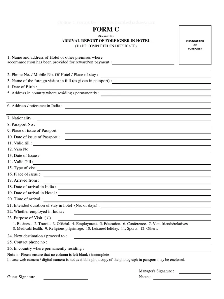 Form C 2016