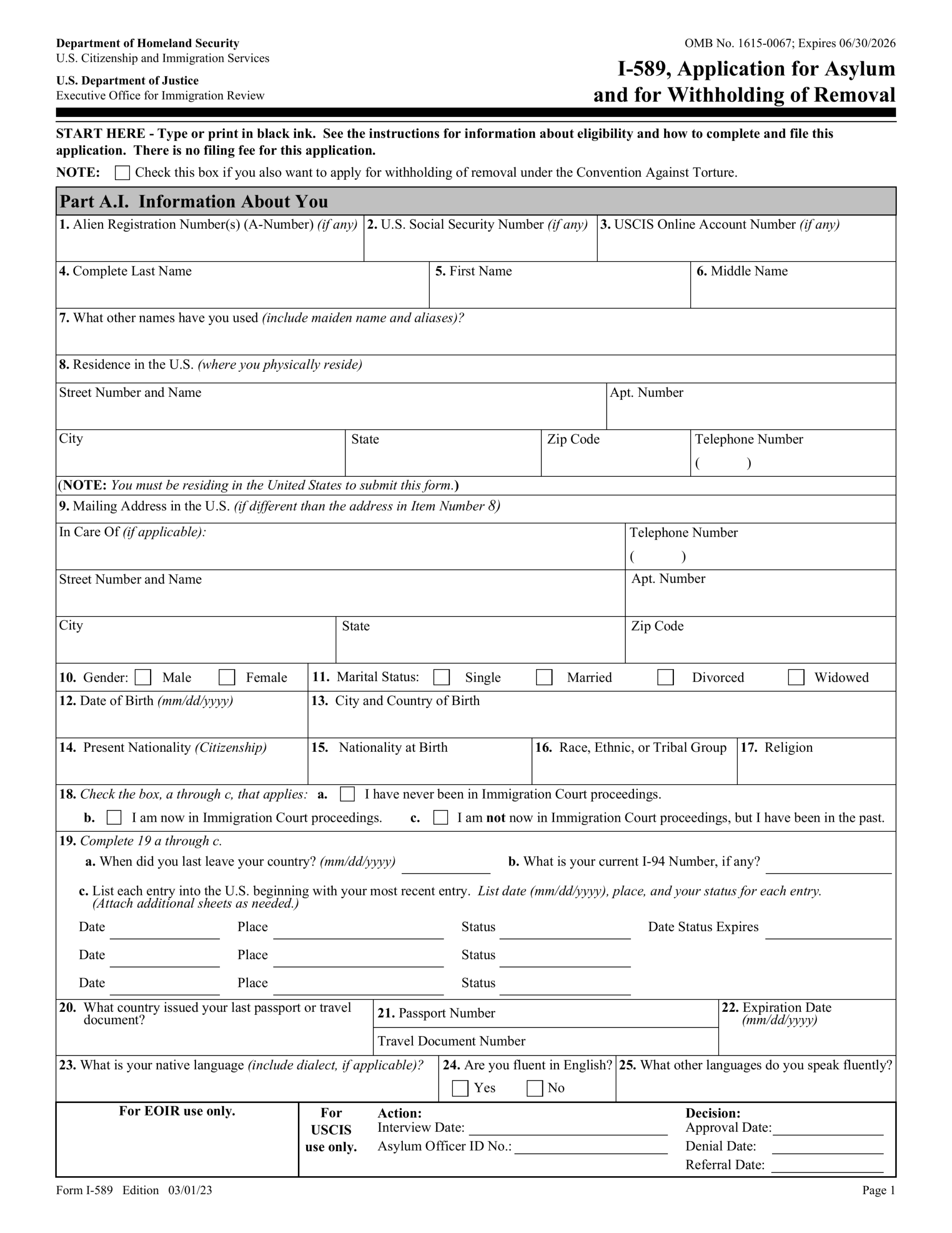I 9 Form 2024 Spanish