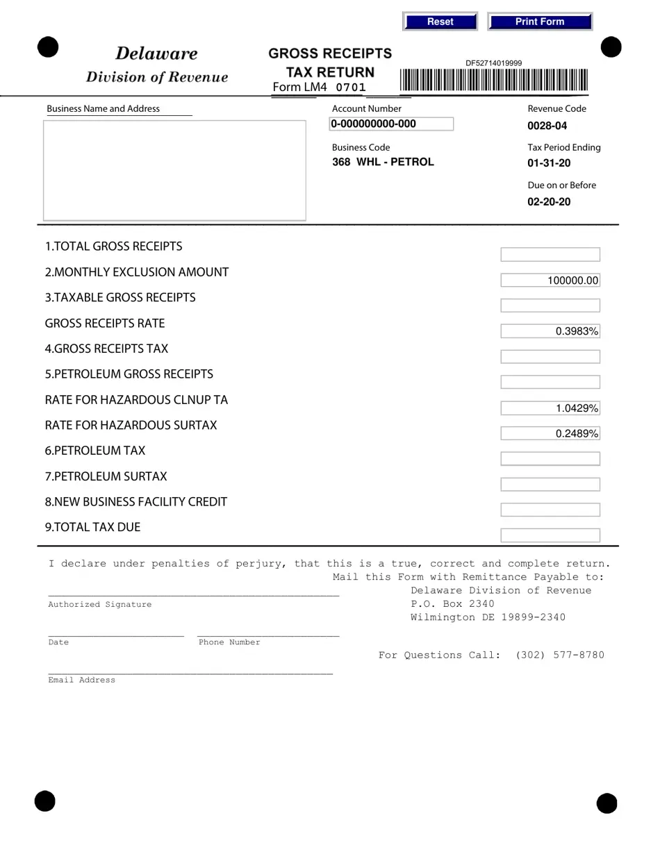 Form LM4 2020 Fill Out Sign Online And Download Fillable PDF 