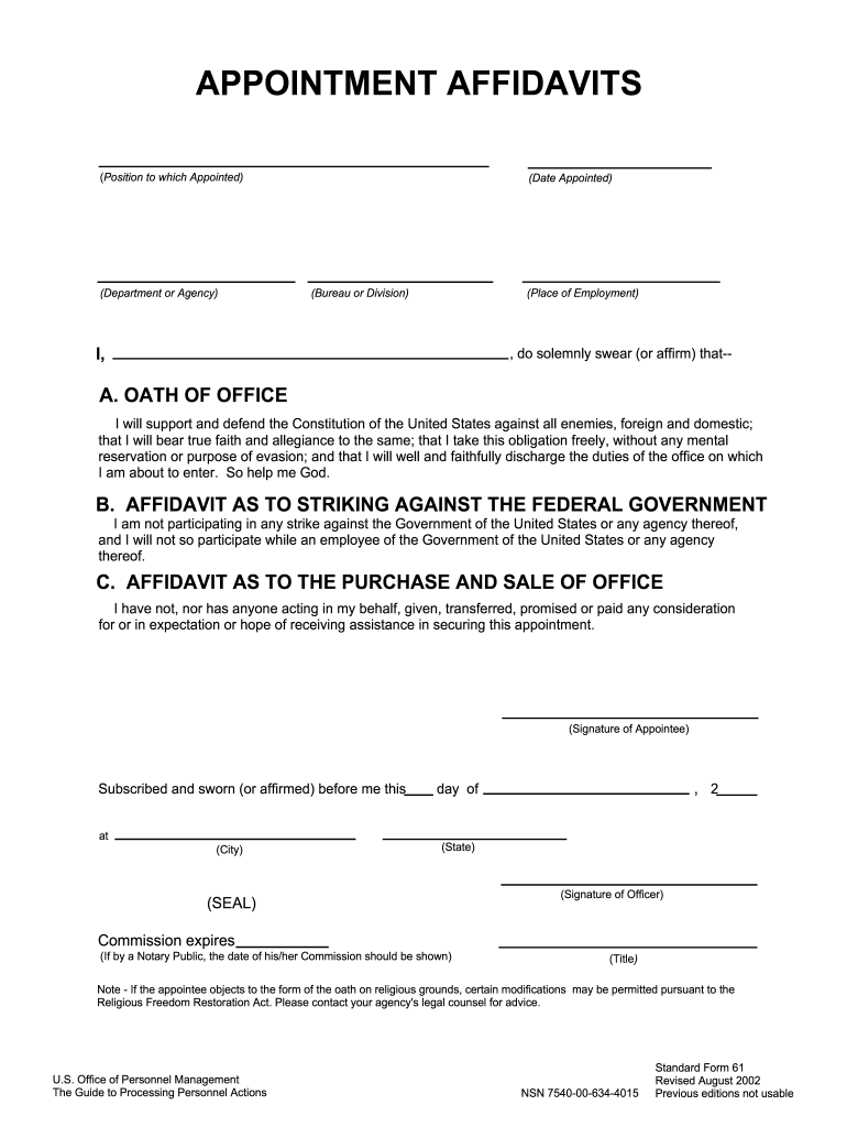 Form Pt 61 Printable