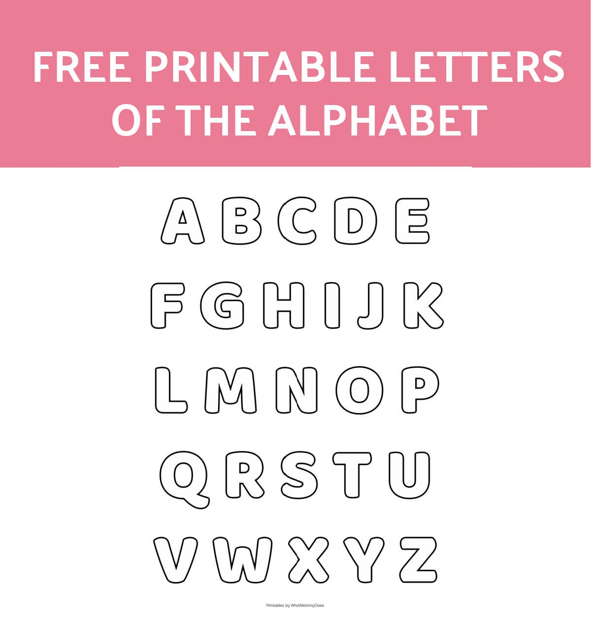 Free Letter Template Printable