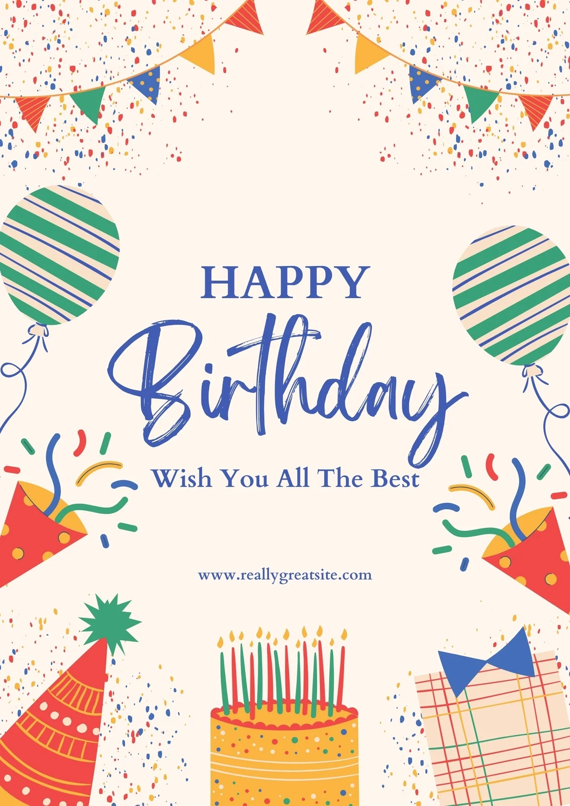Birthday Template Printable