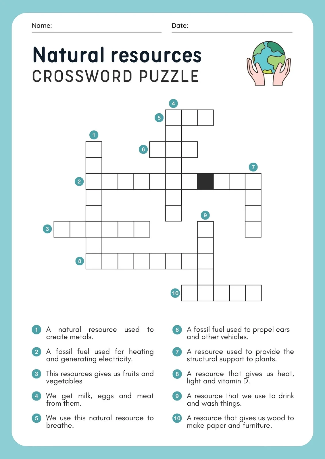 Crossword Builder Free Printable