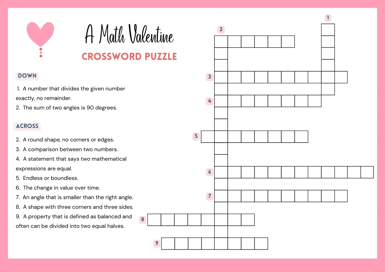 Create Crossword Puzzles Free Printable