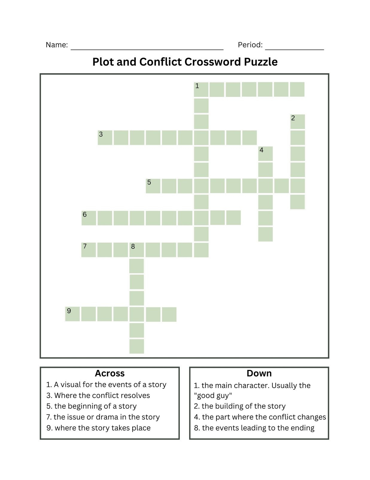 Crossword Puzzle Maker Free Online Printable