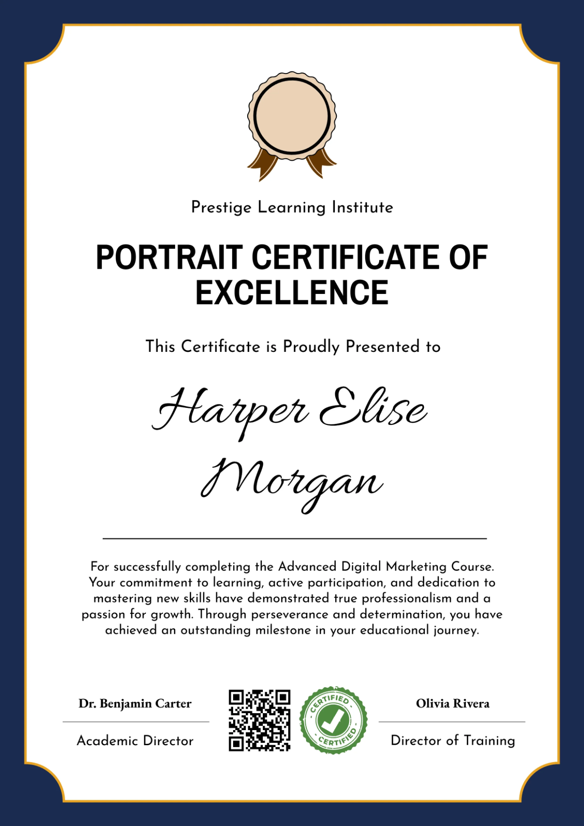 Free Certificate Templates Printable