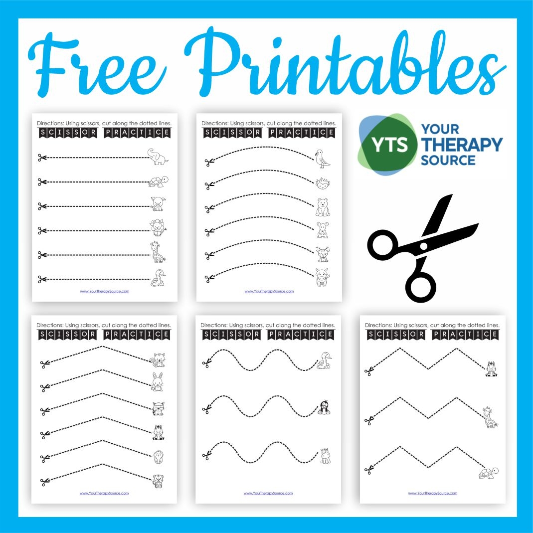 Preschool Cutting Worksheets Printable
