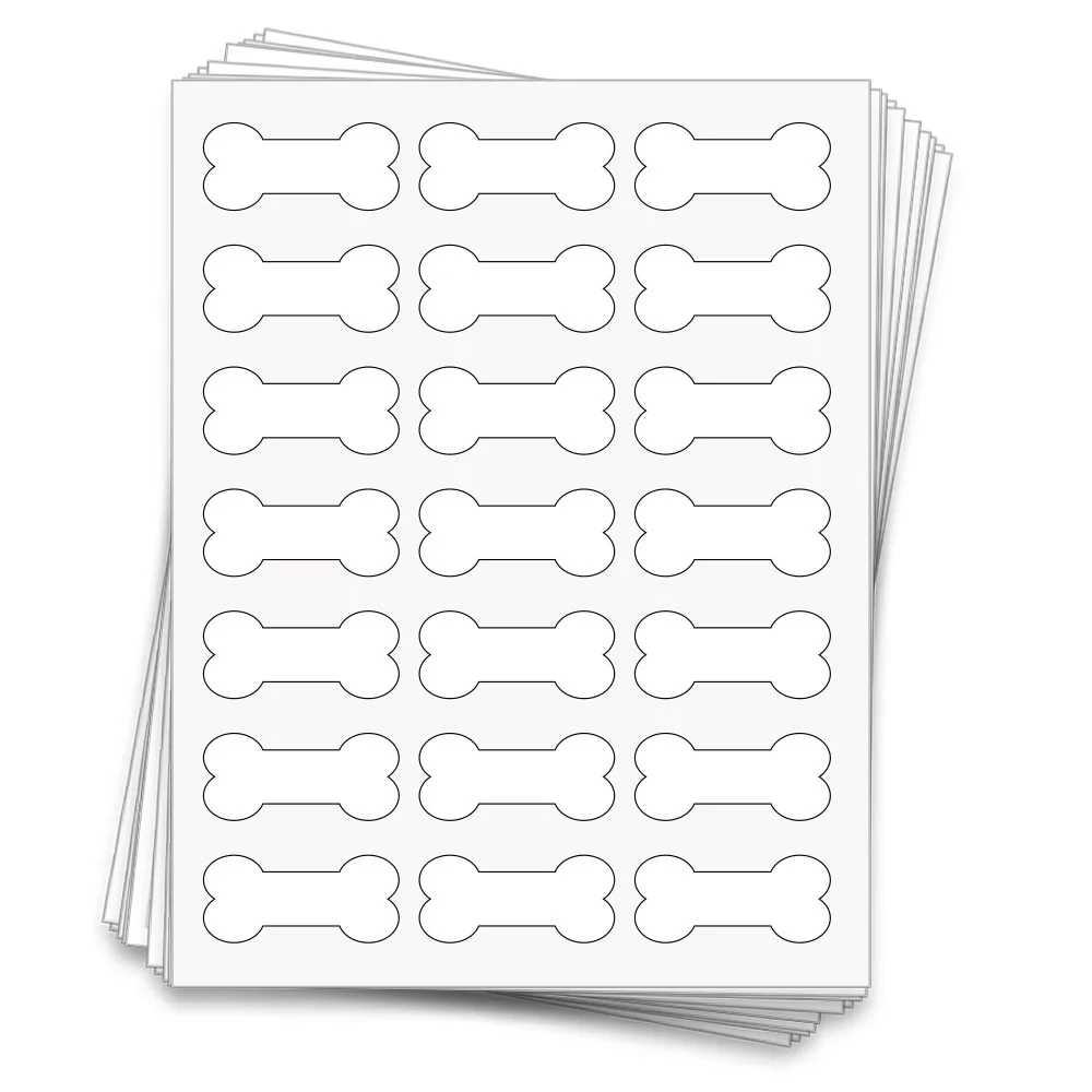 Free Dog Bone Label Templates For Word Canva Adobe Learn To 