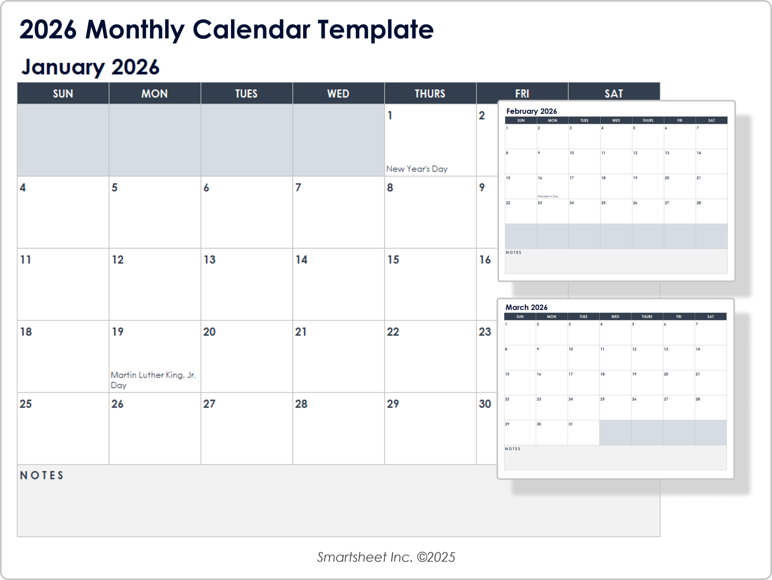 Google Printable Blank Calendar