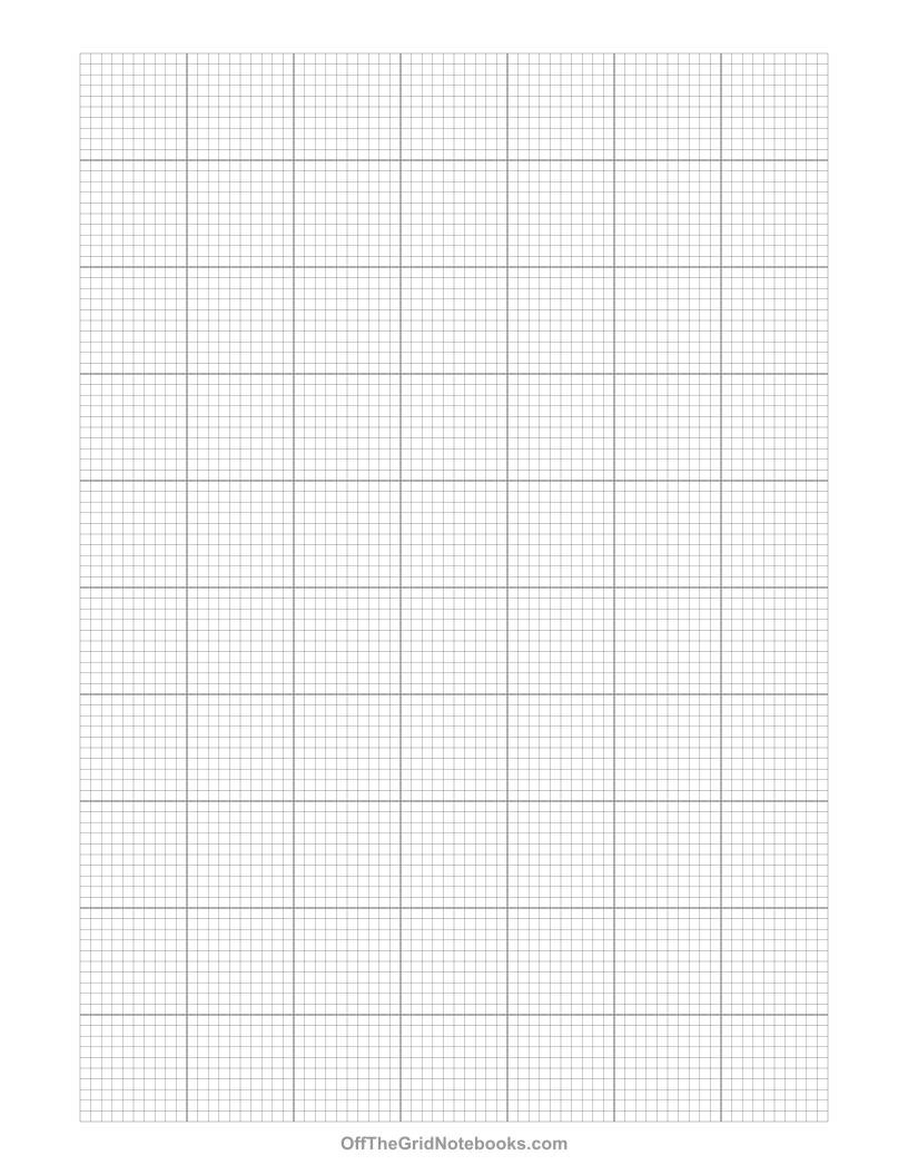 10x10 Graph Paper Printable