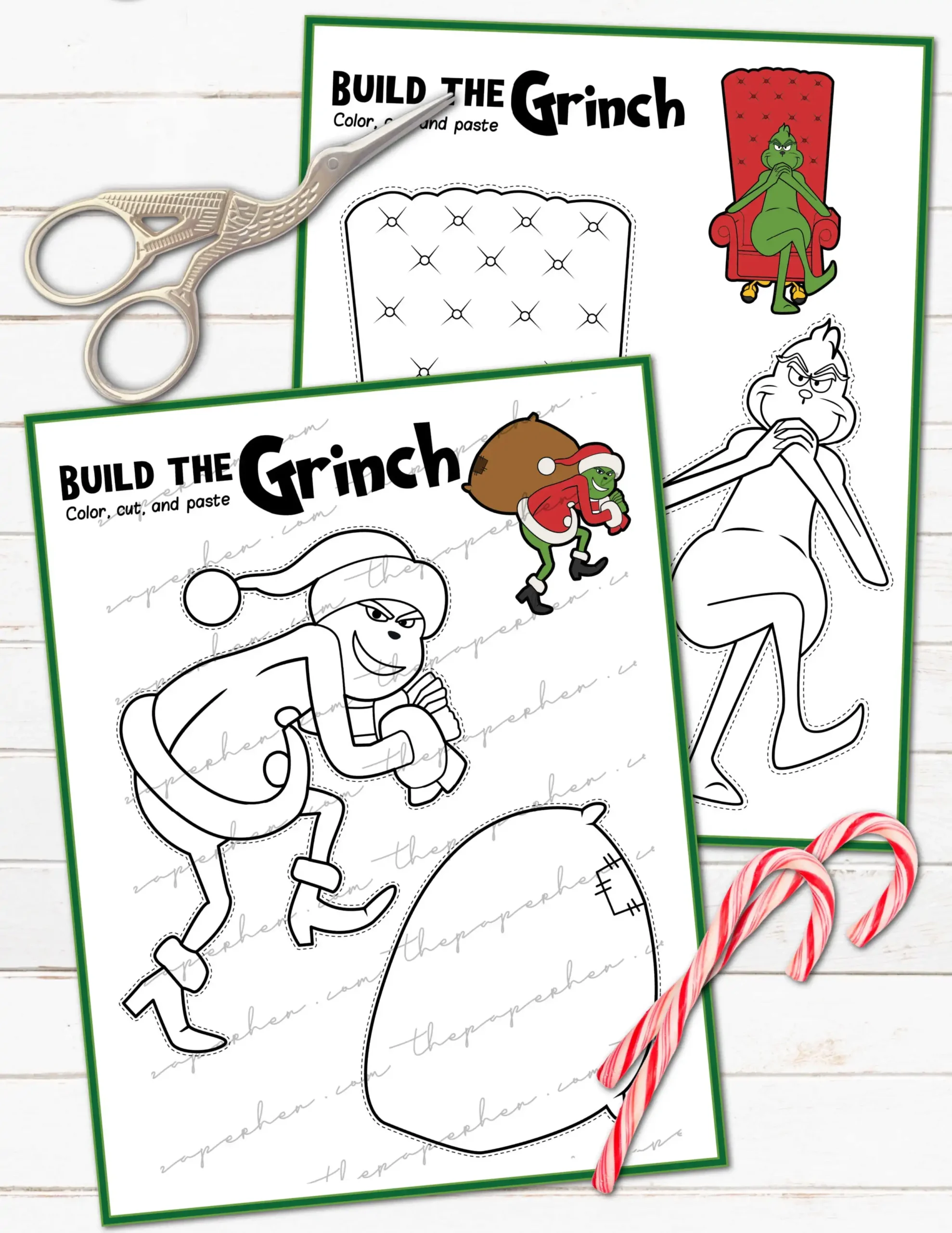 Free Printable Grinch Worksheets