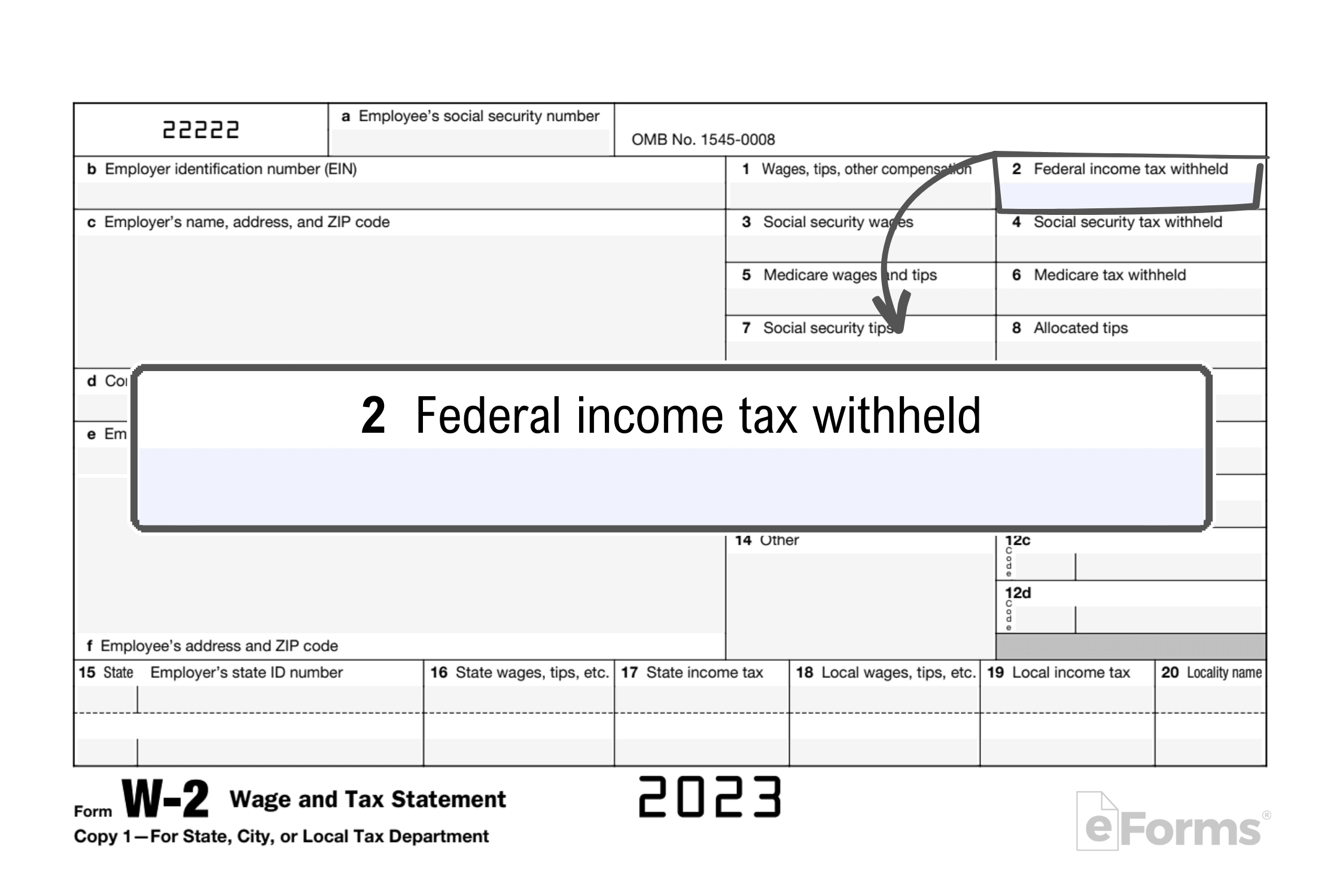 W2 Printable Form 2020 Online