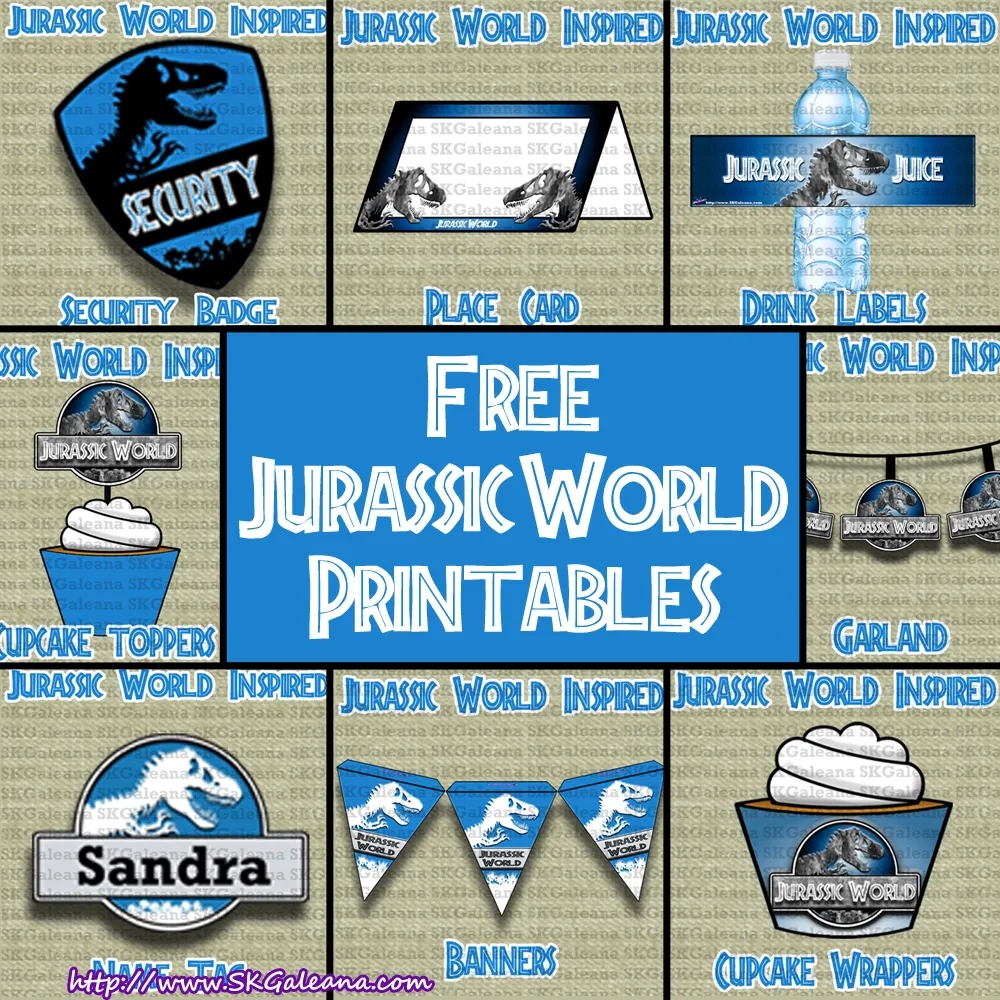 Free Jurassic World Printables Activities And Crafts SKGaleana