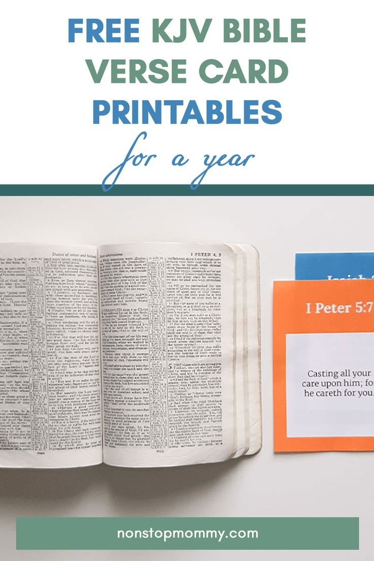 Free Printable Kjv Bible Pdf