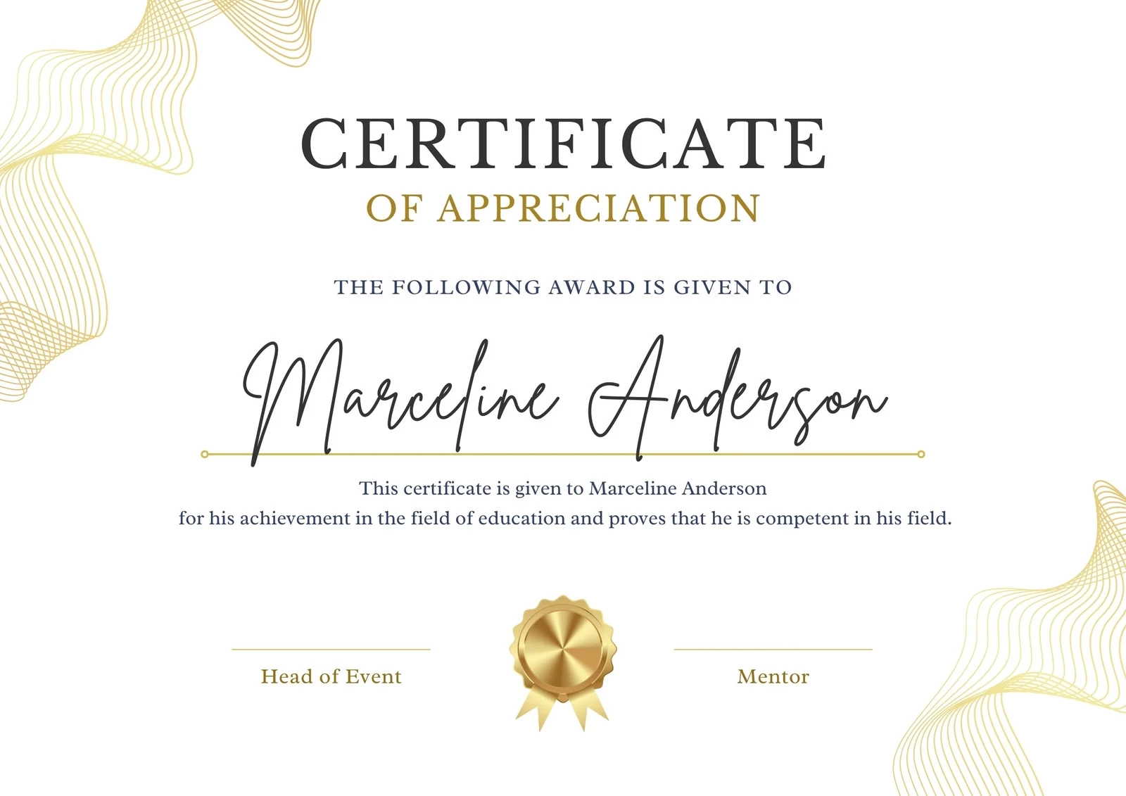 Certificates Templates Free Printable
