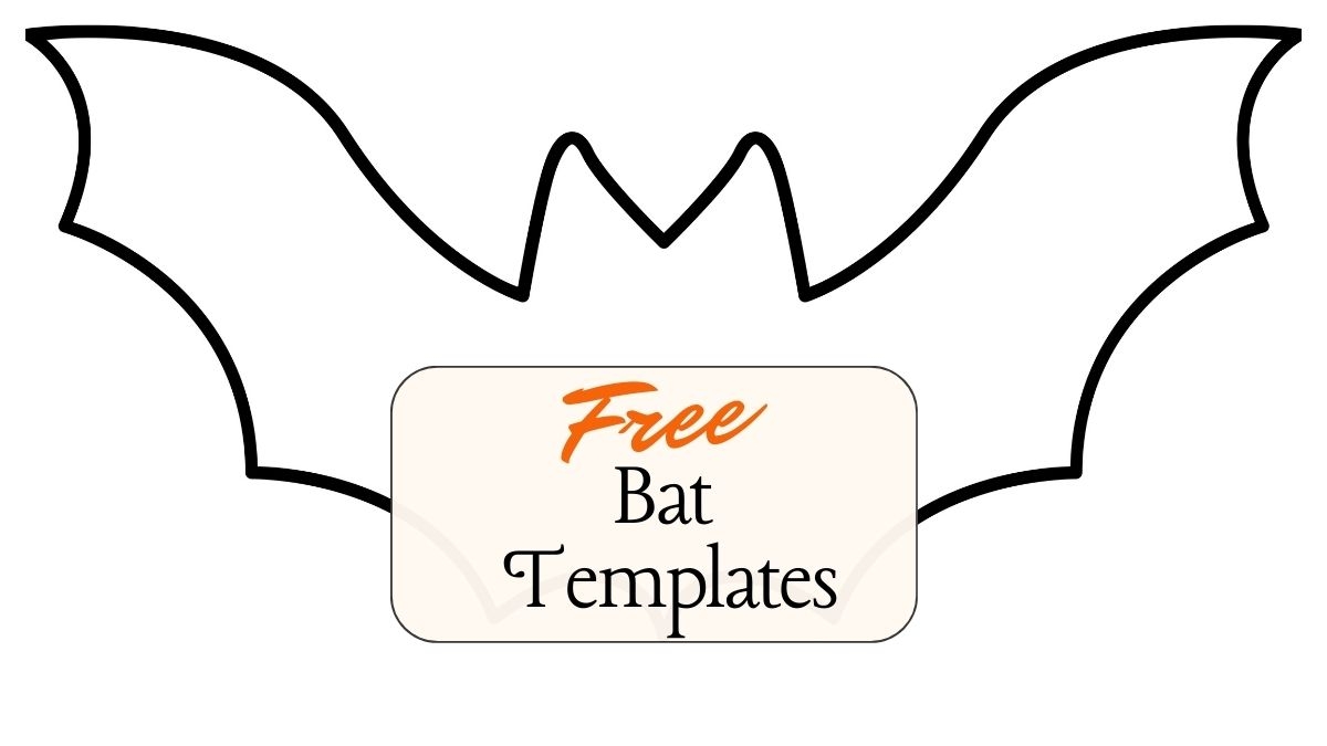 Free Printable Bat Template Printable