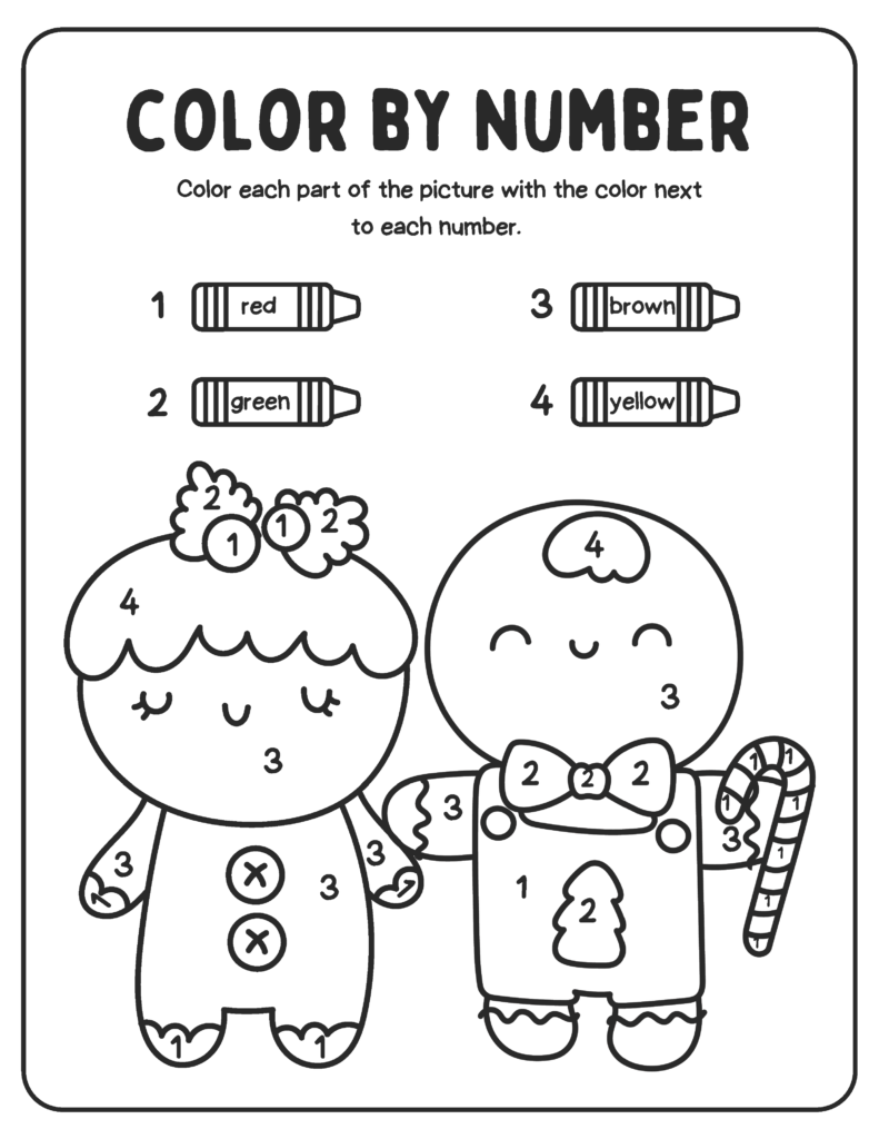 Free Printable Christmas Activity Sheets