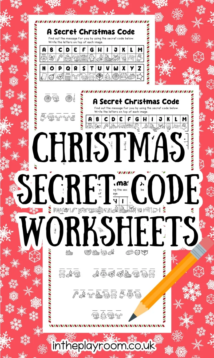 Free Printable Christmas Secret Codes For Kids In The Playroom