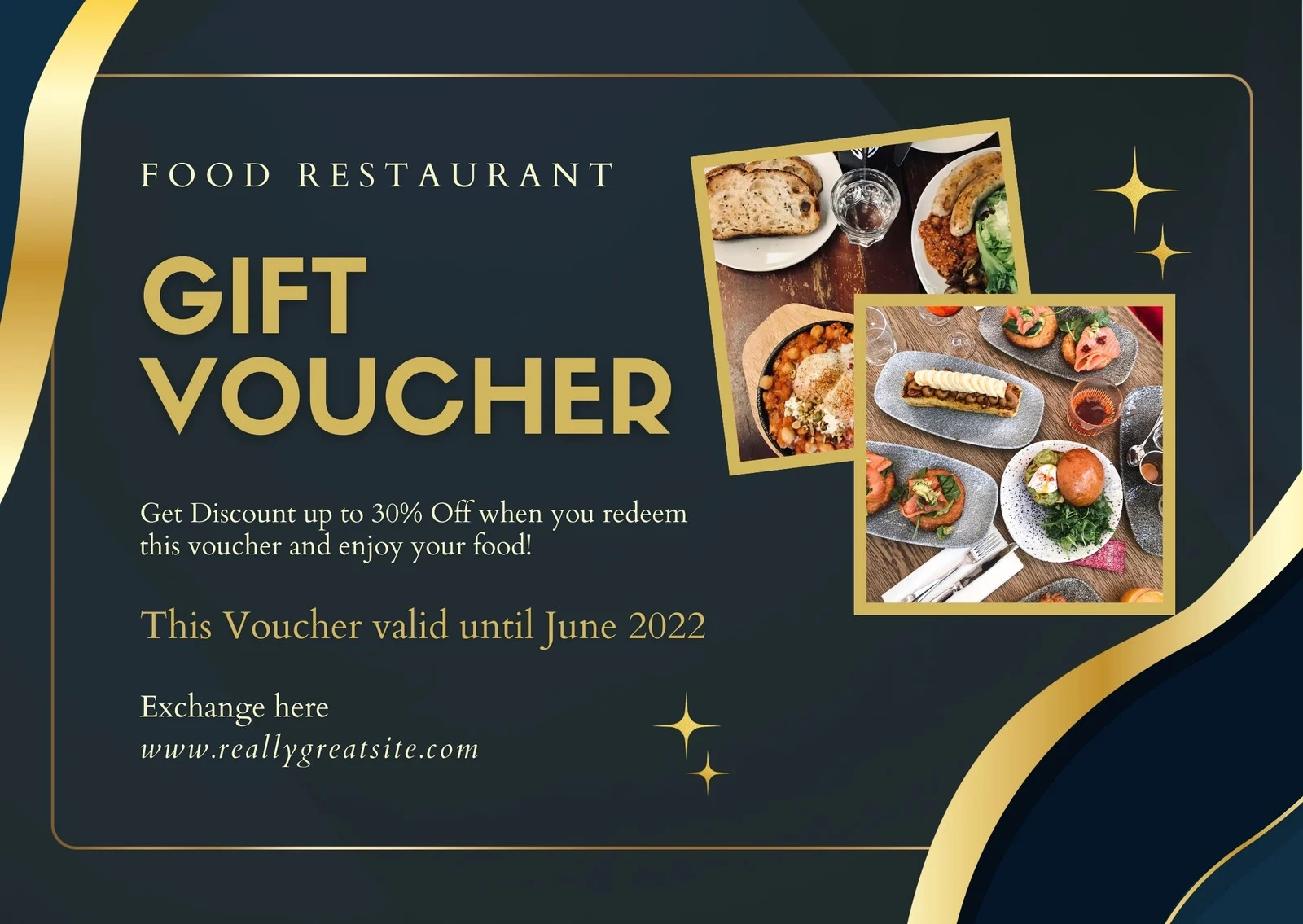 Free Printable Food Voucher Template