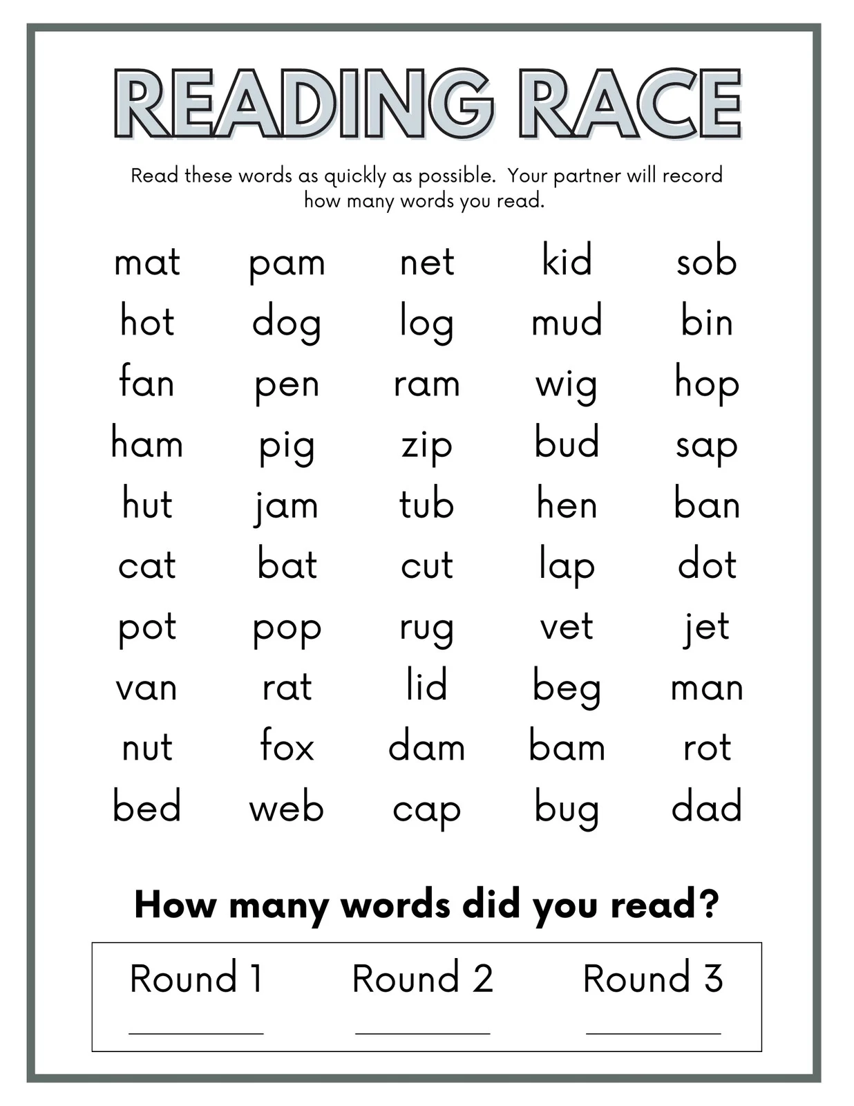 Language Printable Worksheets For Vocabulary