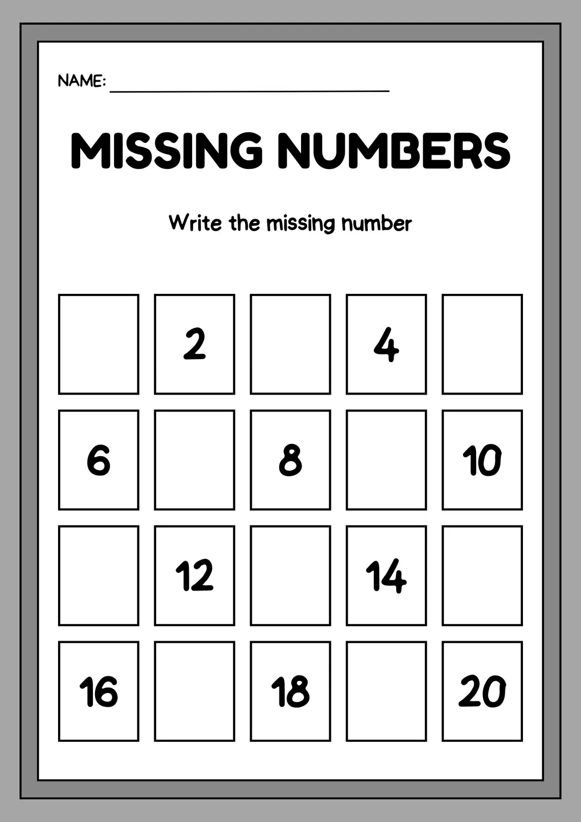 Free Teacher Printable Worksheets For Math